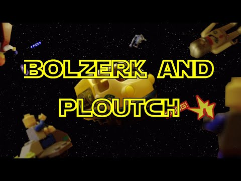 The cover for bolzerk and ploutch : the movie