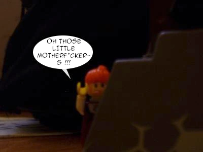 A disgustingly insulting lego woman